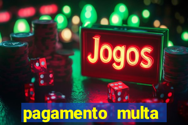 pagamento multa detran mg